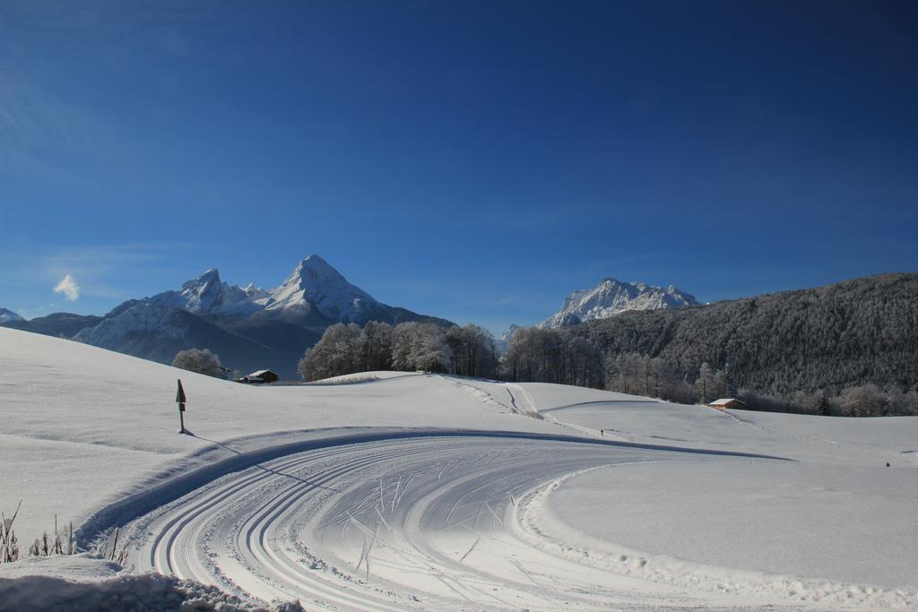 Ferienwohnungen Weiherbach - Hallenbad Berchtesgaden Bagian luar foto