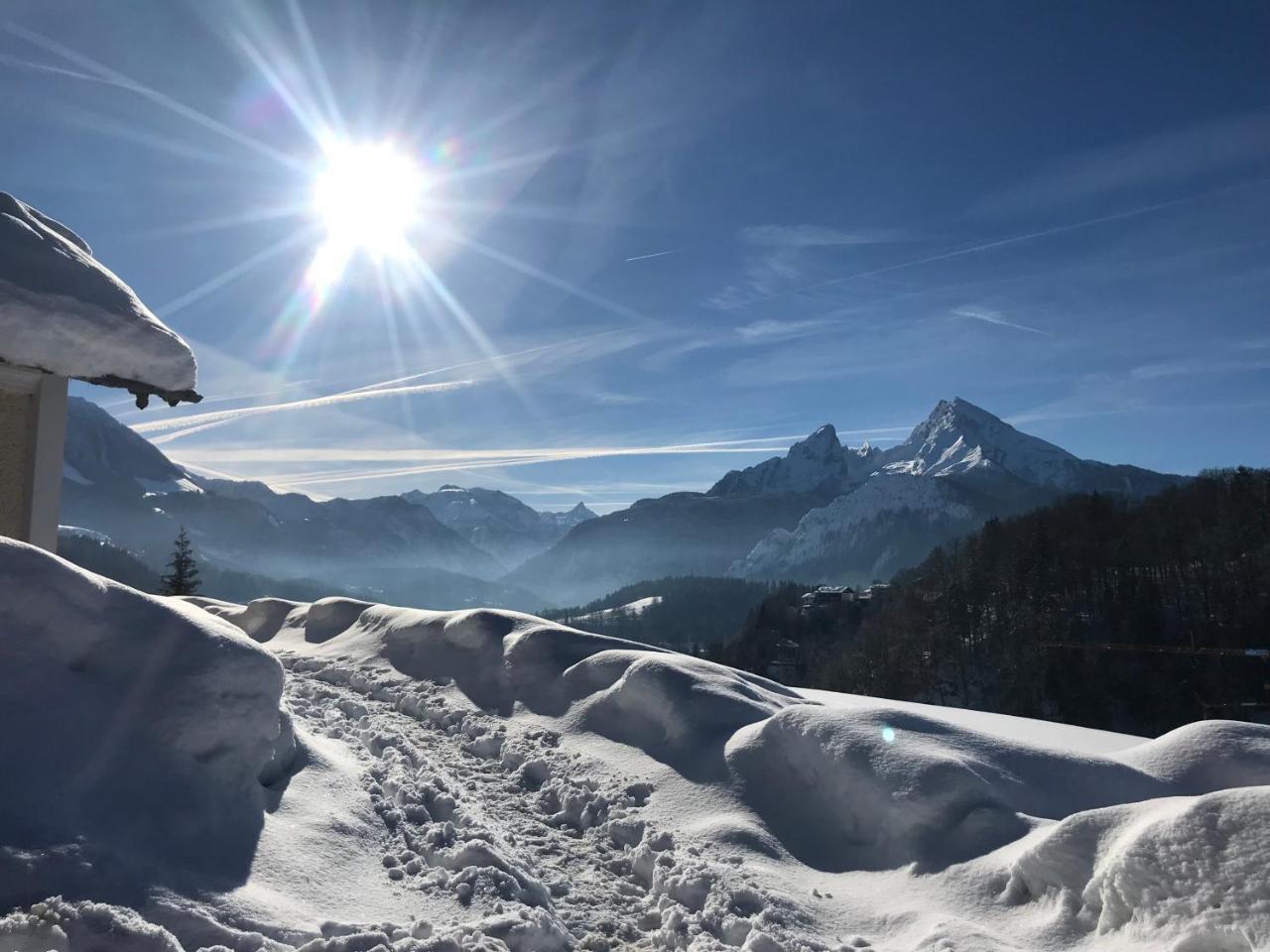 Ferienwohnungen Weiherbach - Hallenbad Berchtesgaden Bagian luar foto