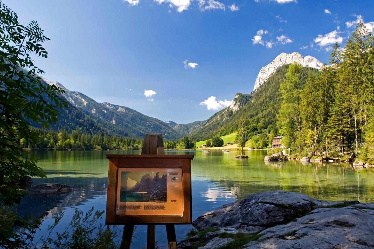 Ferienwohnungen Weiherbach - Hallenbad Berchtesgaden Bagian luar foto
